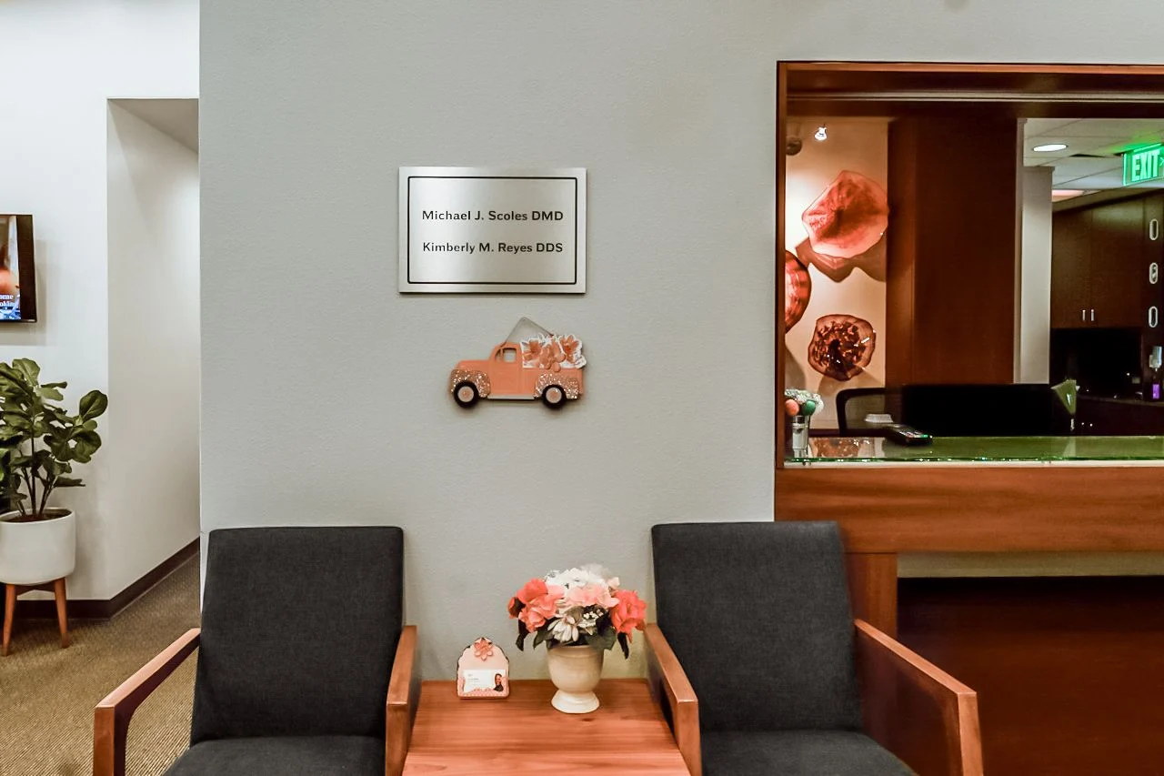 Treatment room with modern equipment
