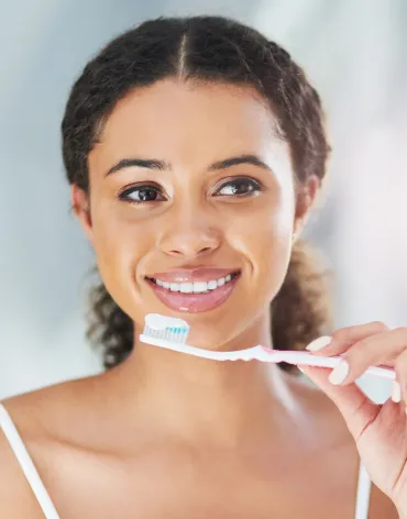 Teeth whitening result